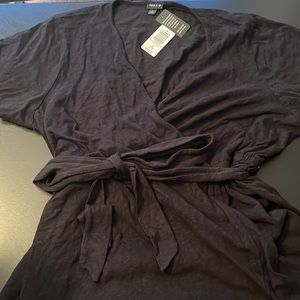 Black Torrid Wrap Dress NEW WITH TAGS!